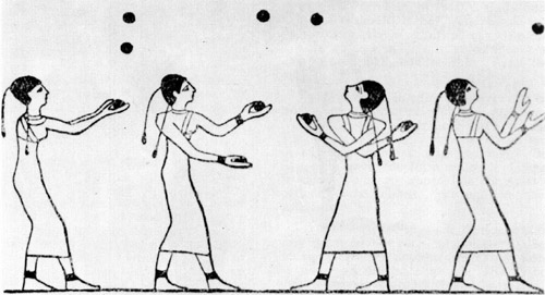 egyptian juggler