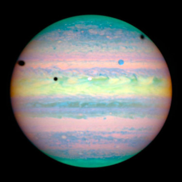 jupiter with moons jupiter with moons
